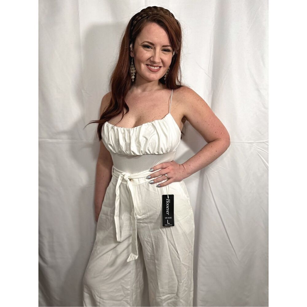 Hoover NWT white wide leg pants - Picture 9 of 15